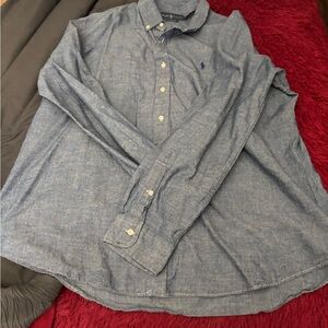 Polo by Ralph Lauren Light Blue Chambray Button-Down Shirt